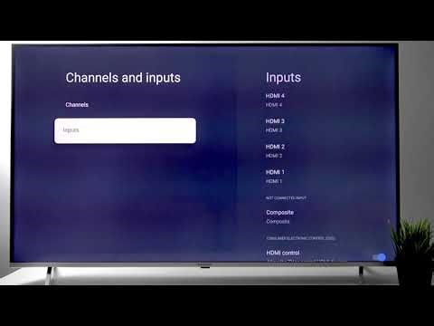SHARP QLED 2025 – How to Rename HDMI Inputs