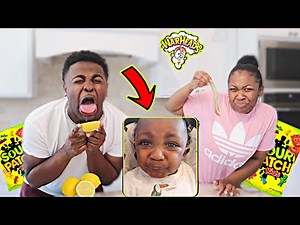 Last To Stop Eating Sour Food Wins $10,000! - Challenge