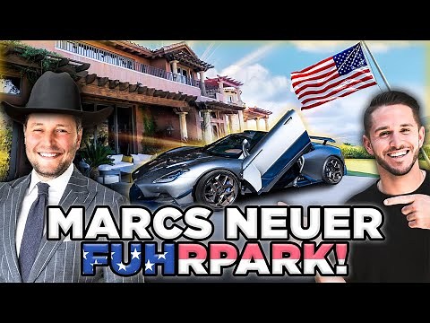 Zu Besuch bei Marc Gebauer in Vegas | Seine neuen Autos und Uhren 😍