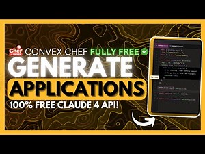 Convex Chef: FASTEST + FREE Way To Create HIGH Full-Stack Applications With NO CODE! (Opensource)