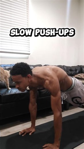 Slow push-ups aren't easier. They're smarter.