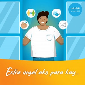 Two years na since nag-umpisa ang lockdowns dahil sa COVID-19. Ngayong mas magaan na ang restrictions, ugaliin pa rin nating i-practice ang COVID-19 safety protocols hindi lang para safe ang sarili, kung ‘di para safe din ang pamilya, kaibigan, at lahat. No one is safe until everyone is safe. #SaferTogether Learn more 👉 https://www.unicef.org/philippines/safer-together | UNICEF Philippines