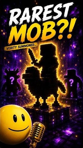 Verity Summoned Minecraft’s RAREST Mob… 😳