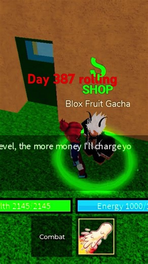 Day 387 rolling #roblox #bloxfurit #bloxfruits