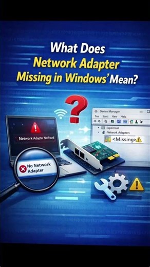 How to Fix Network Adapter Missing in Windows 2026