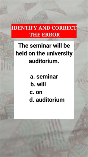 We use a different preposition when talking about locations within a building or place, not a