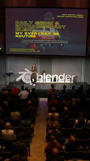 Blender 🔶 on Instagram: "Will you be coming to this year's Blender Conference? #bcon24 #b3d"