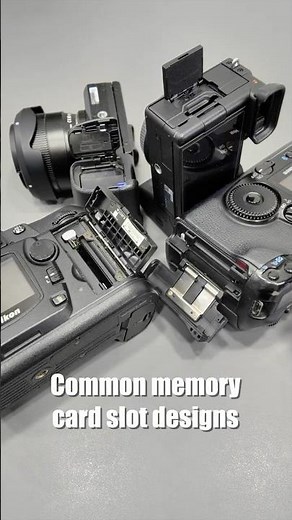 How memory card slot placement affects your workflow?