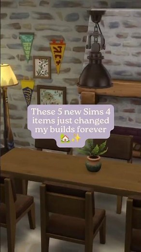Exploring 5 of my favourite Build & Buy items from The Sims 4: Adventure Awaits pack! 🏕️