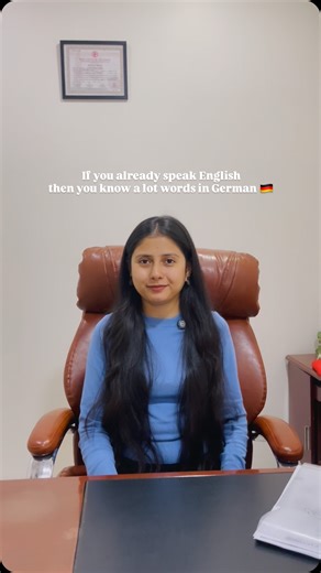 Language Pantheon on Instagram: "Many German and English words look and sound similar because they come from the same roots. When you learn these patterns, vocabulary becomes easier, faster, and more logical 🇩🇪✨ You’re not starting from zero,you’re recognizing what you already know. . . . . #learngerman #germanlanguage #deutschlernen #german #trending #viralreel"