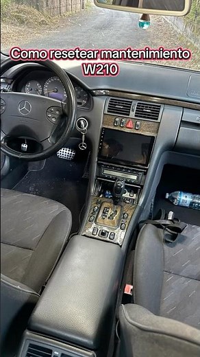 Cómo resetear mantenimiento Mercedes W210 E320 CDI (2001) fácil y rápido 🔧
