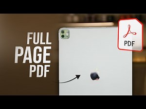 How to Show PDF File Full Screen on iPad (tutorial)