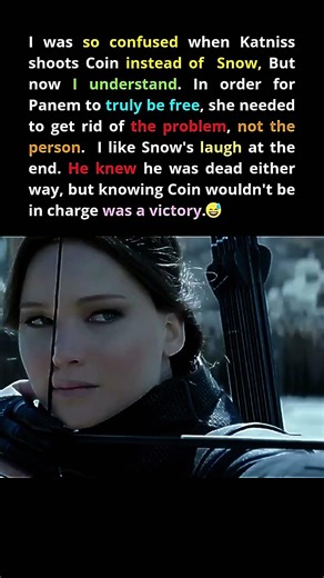 She didn't miss. She aimed at the right problem