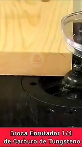 8.5K views · 29 reactions | Broca Enrutador 1/4 de Carburo 蝹 #RouterBit #WoodworkingTools #CarbideCutter #CarpinteríaPro #HerramientasDeMadera #TallerProfesional | CazaOfertas | Facebook