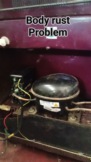 #refrigerator #body rust #problem