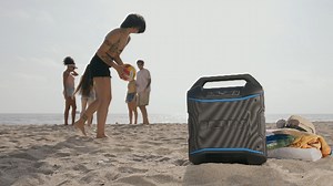 Watch ION Block Rocker - Portable Bluetooth Outdoor Party Speaker on Amazon Live
