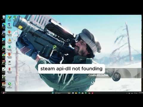 how to solve steam api-dll error. fixed steam api in windows. #4k
