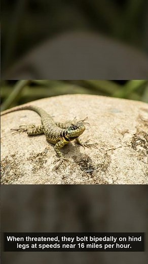 🐍 Great Basin Collared Lizard — Amazing Facts | The Wild America | Nevada