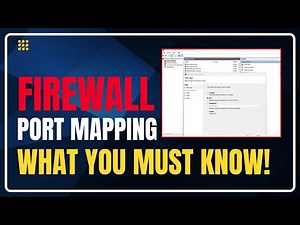 "Port Mapping in Firewalls ✅ Complete Beginner’s Guide