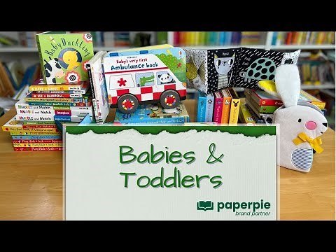 Great books for Babies & Toddlers from PaperPie