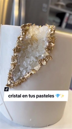 Descubre el isomalt: cristales y decoración para pasteles