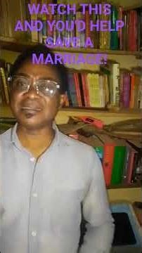 WATCH THIS AND YOU'D HELP SAVE A MARRIAGE!