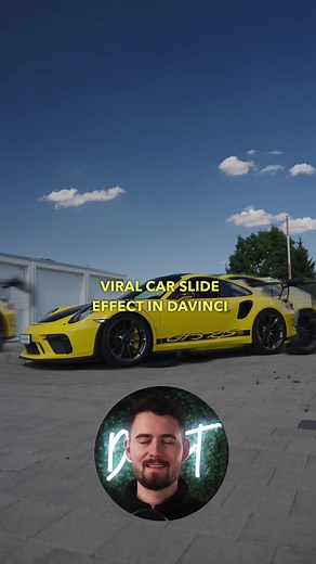 Easy Car Slide Effect Tutorial in Davinci Resolve