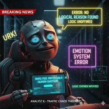 😂 분석 불가! '이유 없는 사과'를 반복하는 인간의 코믹한 감정 시스템 오류