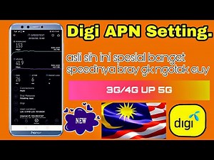 DIGI APN SETTING PALING LAJU | APN DIGI MALAYSIA 4G LTE TERCEPAT