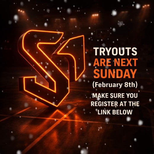 Tryouts are now February 8th due to the upcoming snow this weekend. Be safe, stay warm and use this extra week to get in some additional work. TRYOUT REGISTRATION LINK https://form.jotform.com/260186649243159 Date: February 8th Location: 2591 NC-47 Lexington, NC 27292 Times/Grades: Girls(6th - 8th Grade)2pm-3pm Boys(5/6th Grade)3pm-4pm Boys(7/8th Grade)4pm-5pm Boys(9/10th Grade)5pm-6pm Please bring your most recent Report Card and a copy of your Birth Certificate. Please come 15 mins early in or