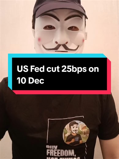US Fed Cuts Interest Rates by 25bps on 10 Dec
