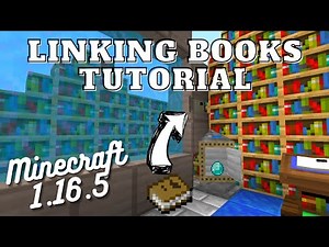 Linking Books Tutorial - Minecraft 1.16.5