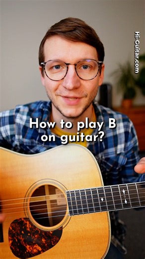149K views · 784 reactions | How to Play B on Guitar A lot of guitar beginners struggle with the B chord. In this quick guitar lesson, you’ll learn two alternatives. Enjoy! Beginner since 2023? Let’s change that: Hi-Guitar.com/The-Spark #guitarlessons #guitartutorials #guitar | Hi Guitar by Florian | Facebook