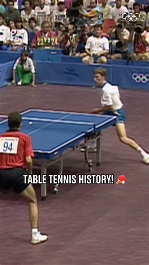 Golden history at Barcelona 1992. 🏓🥇 Jan-Ove Waldner took gold in the men's singles table tennis for Sweden. 🇸🇪💪 He is still the only ever European Olympic champion in the sport to this day. #Olympics #tabletennis | Olympics