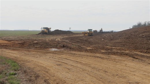 Little Rock District USACE continues Village Creek levee stabilization