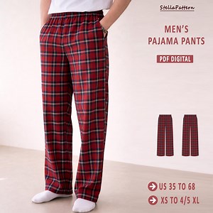 Men Pajama Pants Pattern, Pajama Pattern, Men Pajama Pattern, Pajama Sewing Pattern, Lounge Pants Sewing Pattern PDF, XS - 4XL - Etsy Canada