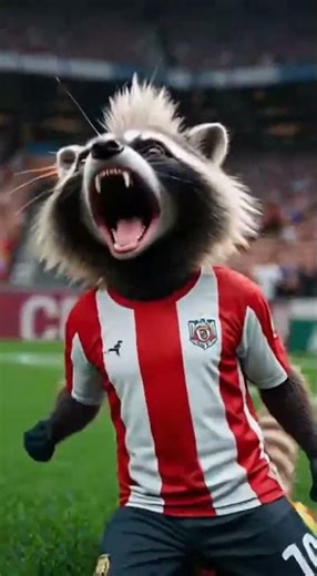 Minecraft Raccoon Handling The Ball Like Pro #soccer #skills #gaming