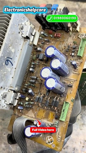 STK amplifier circuit board repair