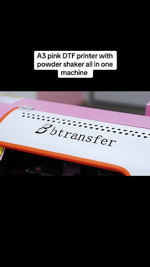 A3 dtf printer with powder shaker all in one machine #dtfprinter #allinonedtfprinter #pinkdtfprinter #dtftransferprinter #tshirtprinter #smallbusiness #tshirtbusiness #heattransferprinting #powdershakermachine