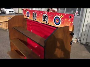 木製折り畳み式射的台 ～組み立て方～【大清プロダクション】