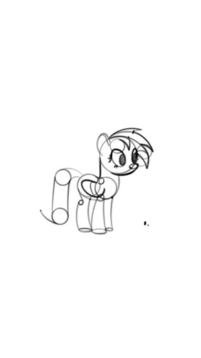 My Little Pony Animation Featuring Rainbow Dash
