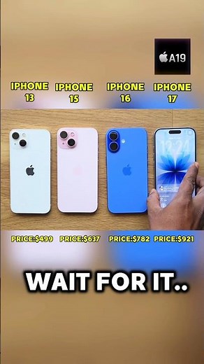iPhone 17 vs 16 vs 15 vs 13 – App Opening Speed Test 🚀🔥
