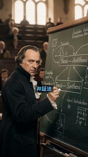 【世界史探究】テストに出る！「ヘーゲル」とは？ #Shorts #歴史 #世界史 #偉人 #shortvideo #世界史探究 #雑学