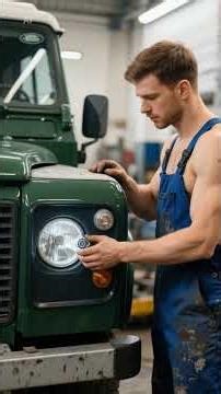 1990 Land Rover Defender Full Restoration From Abandoned State to Looking New#landrover#defender