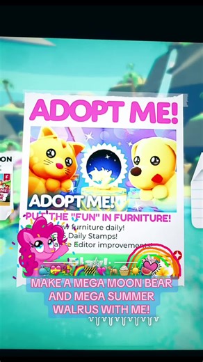 ₊˚ ʚ —— 2 cutesy megas !! 🥰 turn up your volume for the best asmr 💗 #fyp #adoptme #actives? #repost #summer #asmr #satisfyingsounds #vairal #tatcha