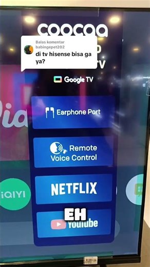 install the application on hisense tv #shorts #smarttv #googletv