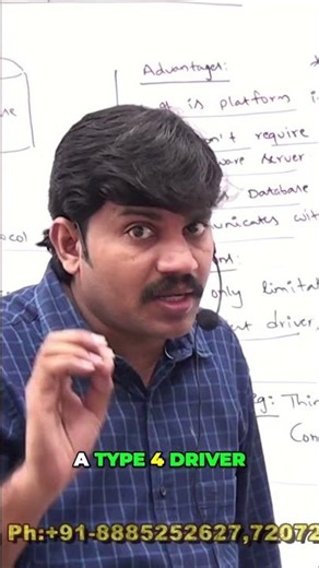 Type 4 Driver Explained: Oracle & MySQL Revealed! #shorts