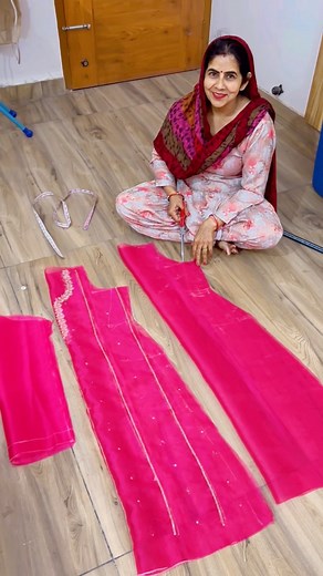 Simple Suit cutting 💖 #stitching #fashion #designer #stitching #viralvideo #diy | Sunita Jigyasa Lohchab