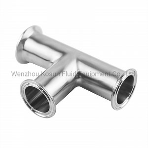 [Hot Item] Sanitary Tri Clamp Triclamp Equal Reducing Tee