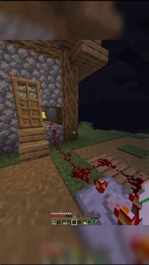 MINECRAFT VILLAGER can't sleep Tonight? #shortsfeed #shorts #minecraft